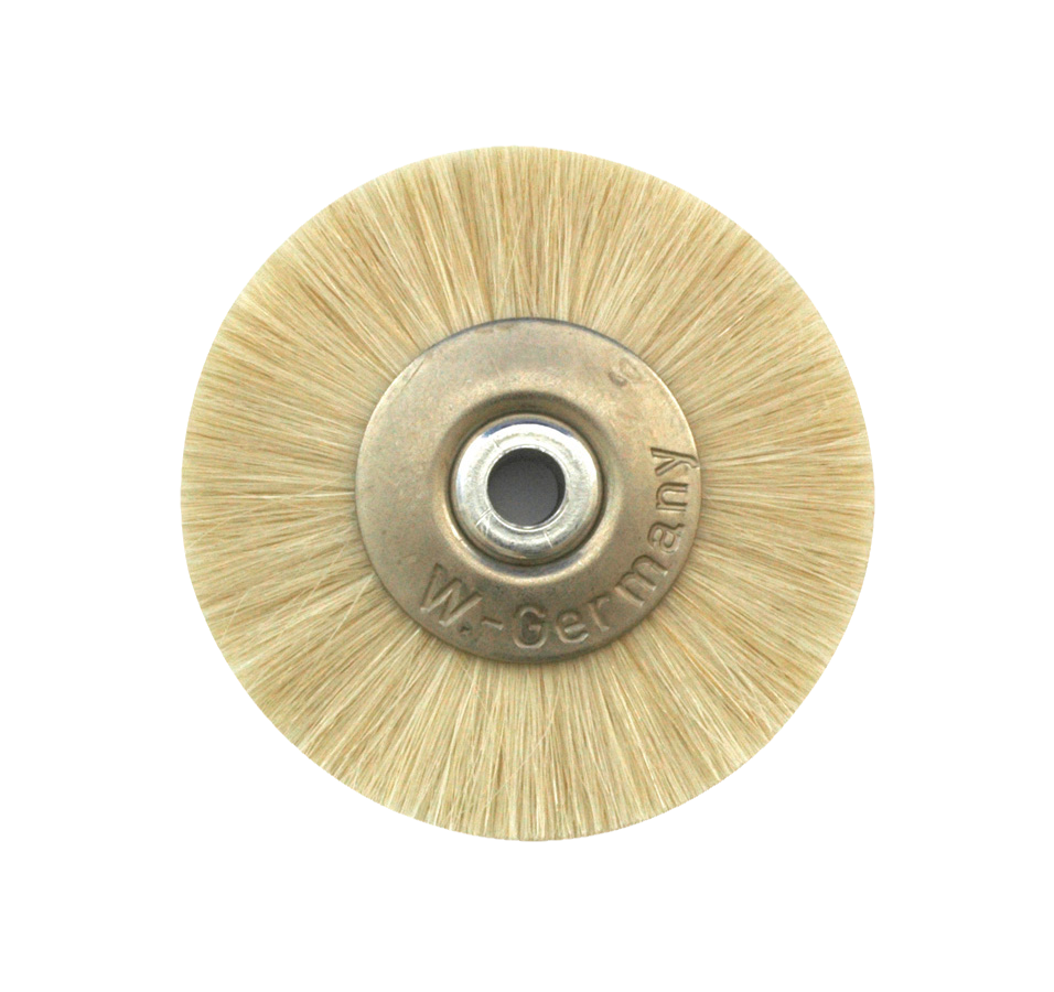 HS Polishing Brush 49mm Small Row Goathair Metal