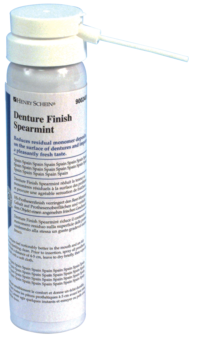 HS Denture Finish Spearmint 75ml