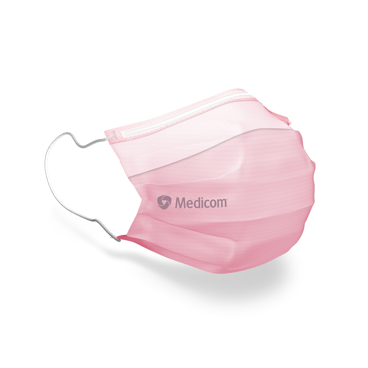 Mondmasker SafeMask SofSkin fog-free earloop Type IIR - Roze - 50 stuks
