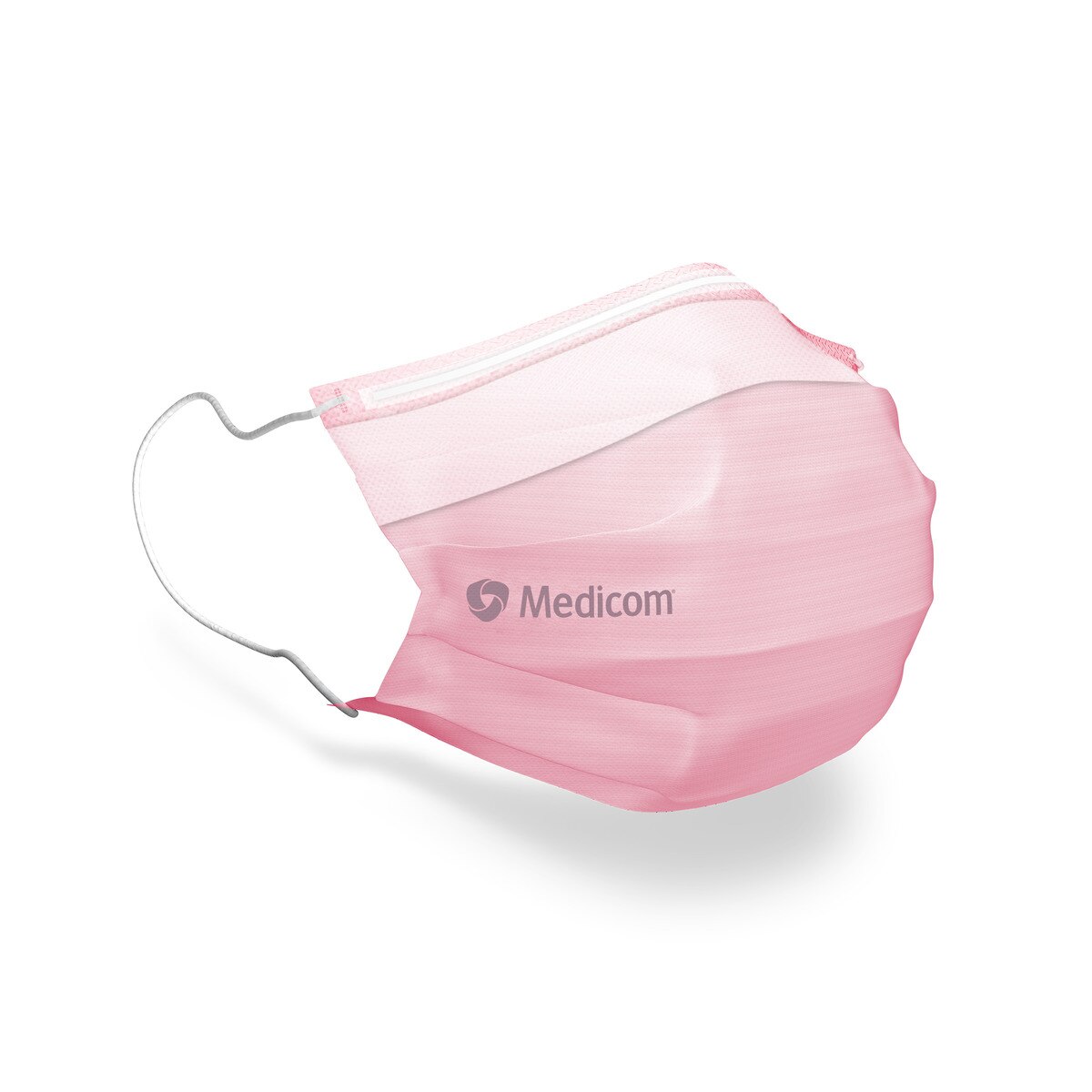 Mondmasker SafeMask SofSkin fog-free earloop Type IIR - Roze - 50 stuks