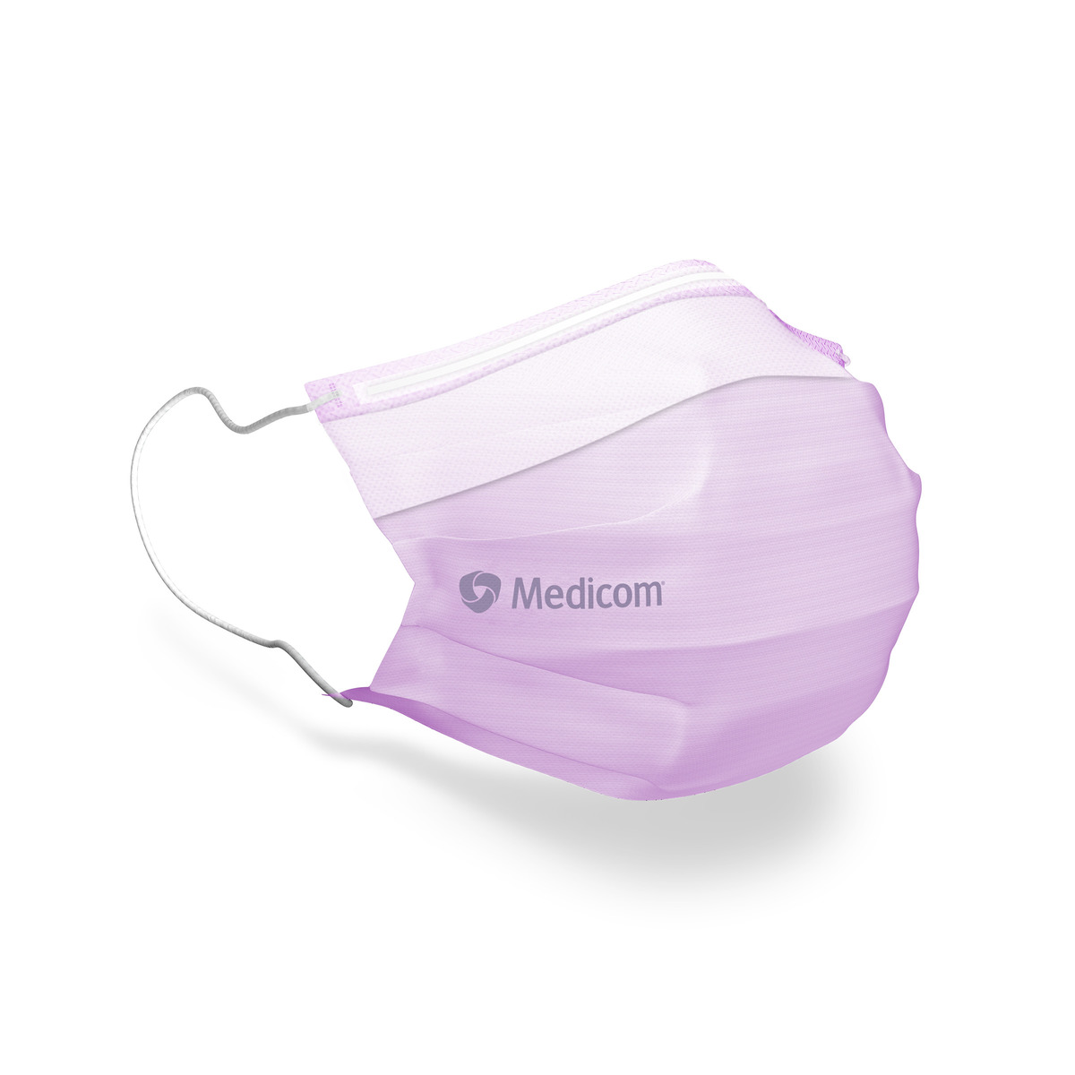 Mondmasker SafeMask SofSkin fog-free earloop Type IIR - Lavendel - 50 stuks