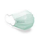 Mondmasker SafeMask SofSkin fog-free earloop Type IIR - Groen - 50 stuks