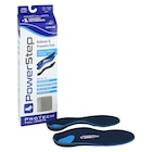 Powerstep ProTech Insole Black/Blue Full Length Men 3-3.5 / Women 5-5.5