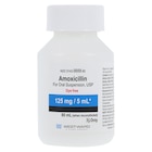 Amoxicillin Oral Suspension 125mg/5mL Dye Free Tutti-Frutti Bottle 80mL