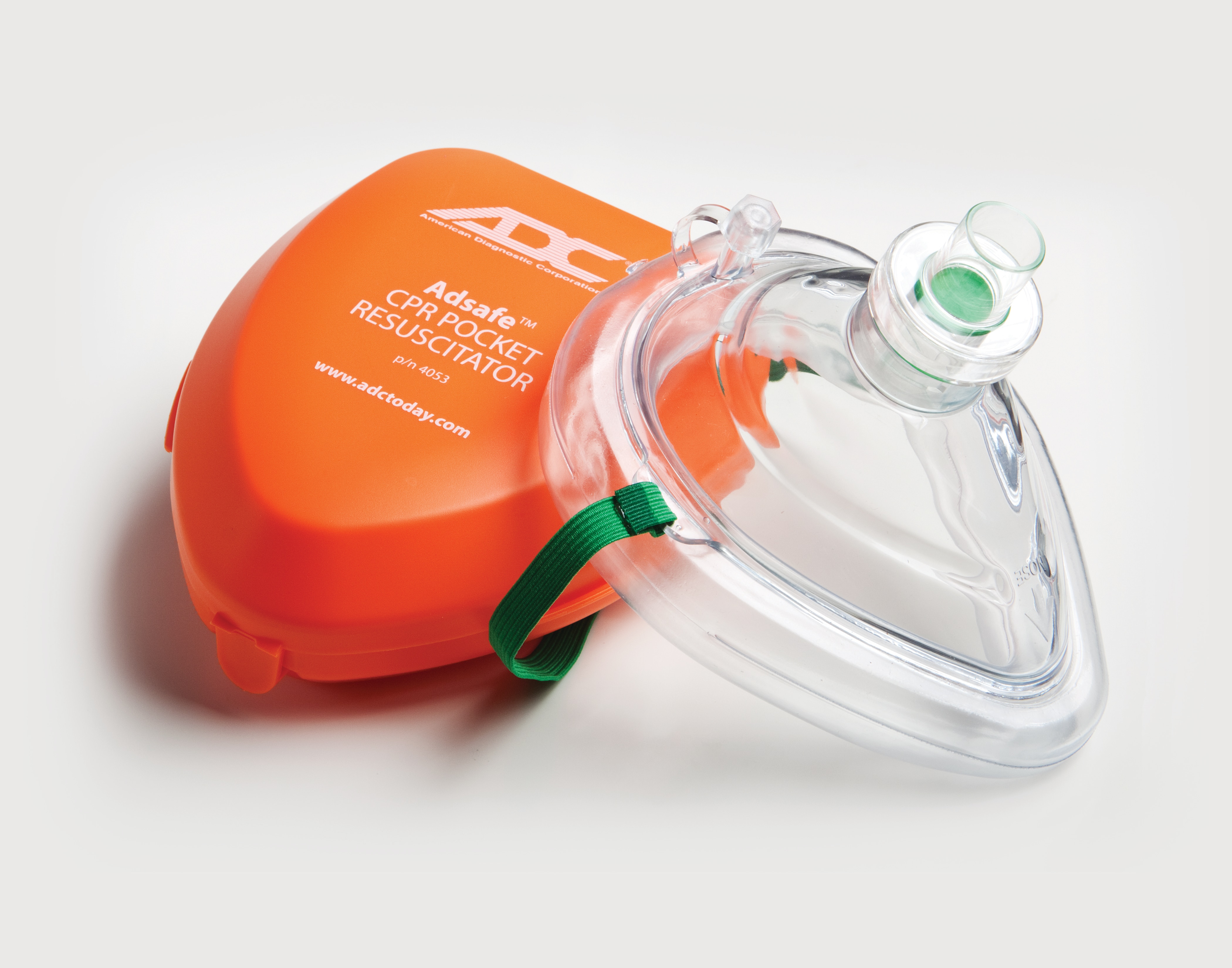 Adsafe Resuscitator CPR Mask Adult Disposable Ea
