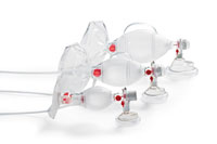 SPUR II Bag Resuscitator Adult Disposable 6/Ca