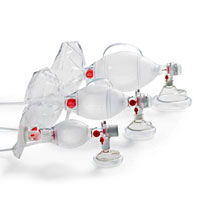 SPUR II Bag Resuscitator Infant Disposable 12/Ca