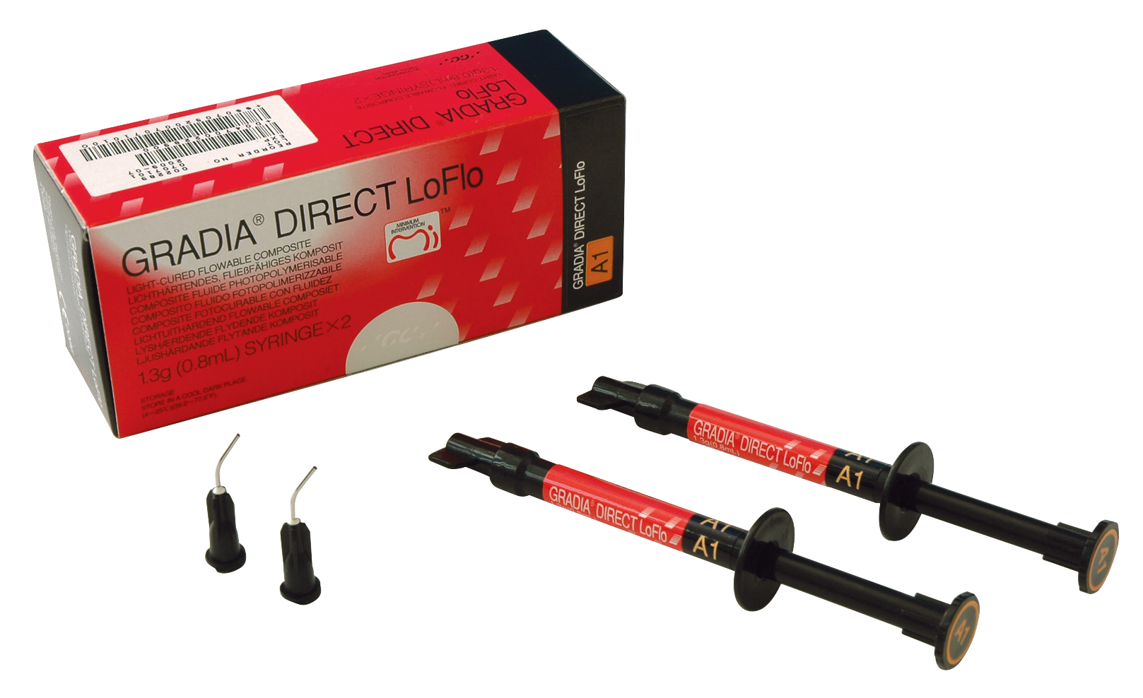 Gradia Direct LoFlo Syringe 1.3g A1 2pk