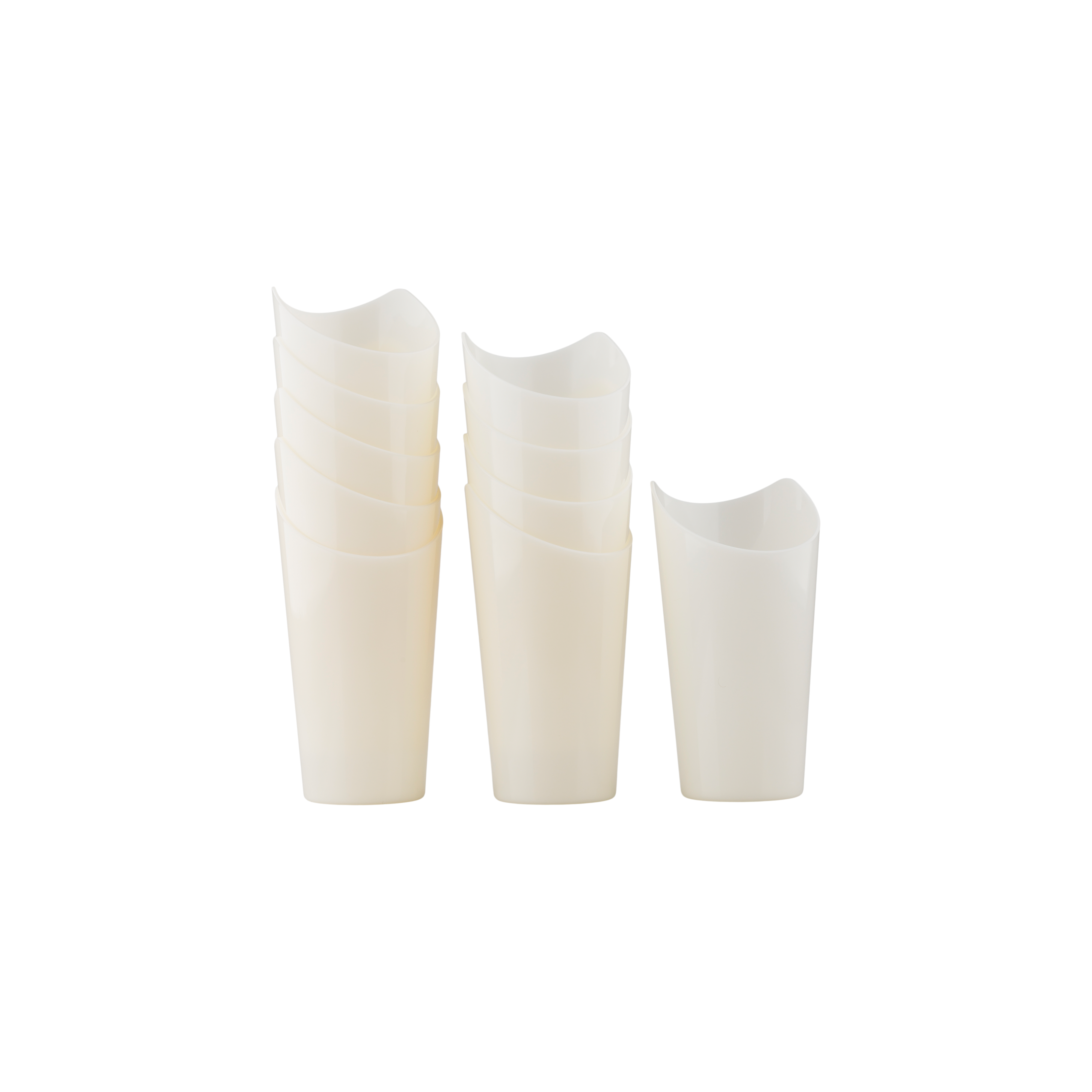 Disposable Plastic Ear Tanks 10pk