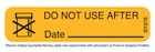 Communication Label Do Not Use After Date Paper 1/2x500" 1000/Bx