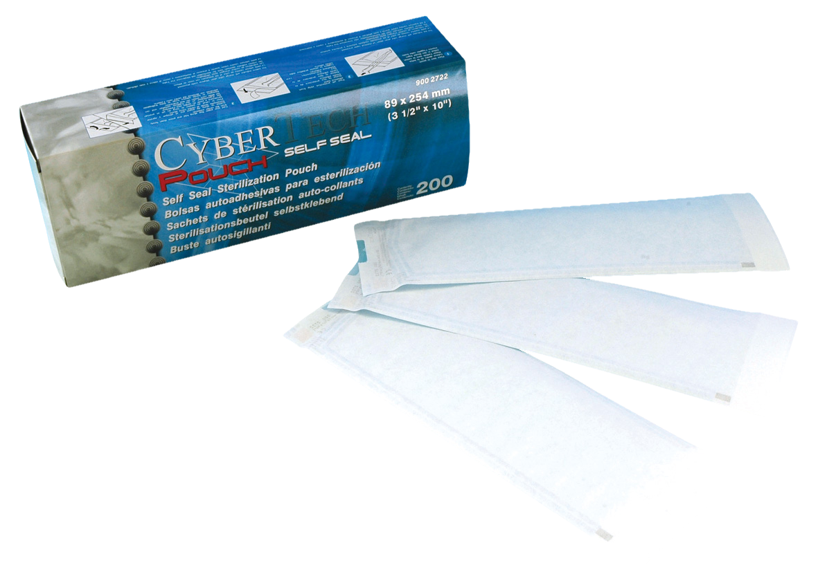 Cyber Pouch Selfseal 89 x 254mm 200pk