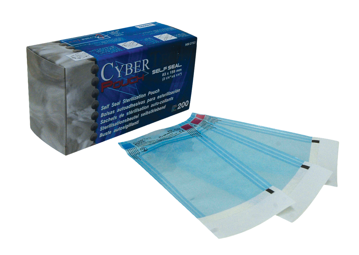 Cyber Pouch Selfseal 83 x 159mm 200pk