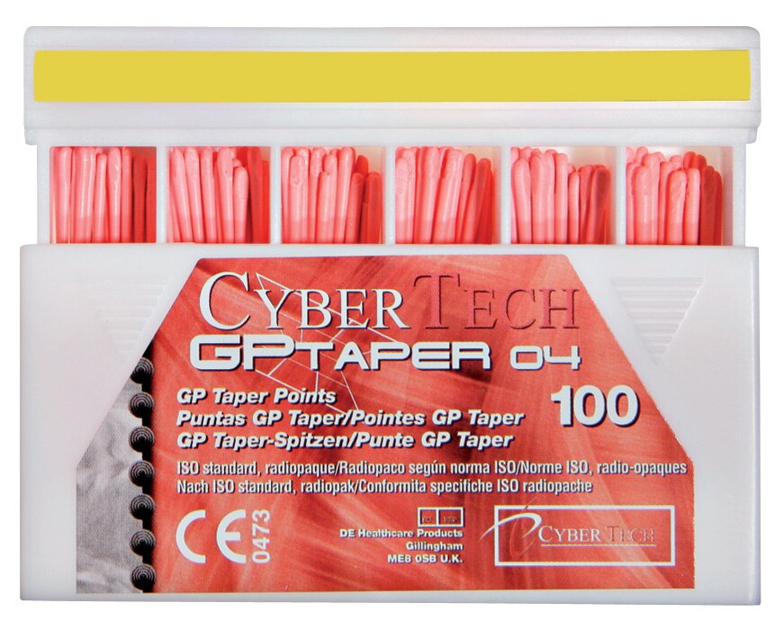 Cyber Taper Gutta Percha 0.04 Size 20 100pk