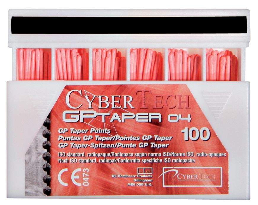 Cyber Taper Gutta Percha 004 Size 40 100pk