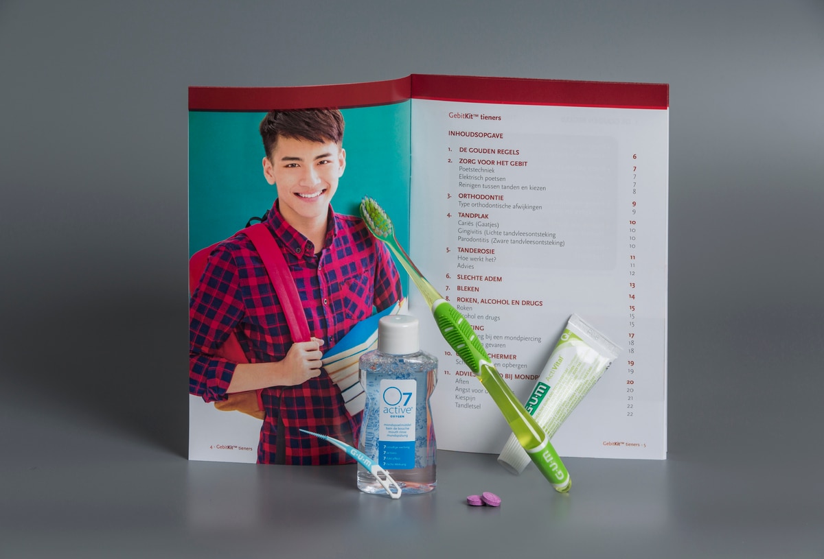 GebitKit Tieners - Productkit (zonder boekje) - REF. 20004700, 12 stuks