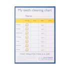 Teeth Cleaning Reward Chart 50pk