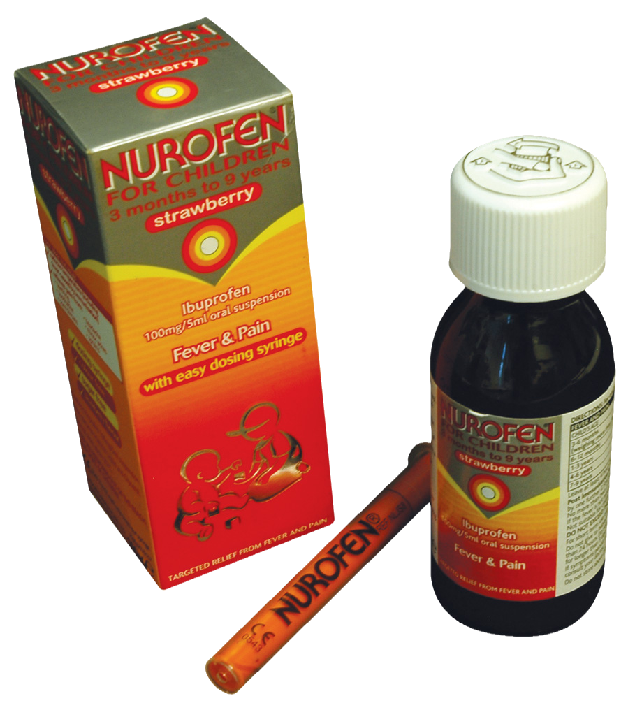 Nurofen Children Syrup 100mg/5ml Strawberry