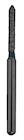 DEHP Bur Diamond Sterile SU FG (885) 130-012M Bevelled Cylinder 25pk