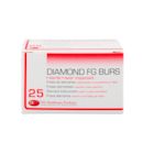DEHP Bur Diamond Sterile SU FG (880) 140-012M Round End Cylinder 25pk