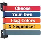 Flag System 8" 2 Colors Ea Ea