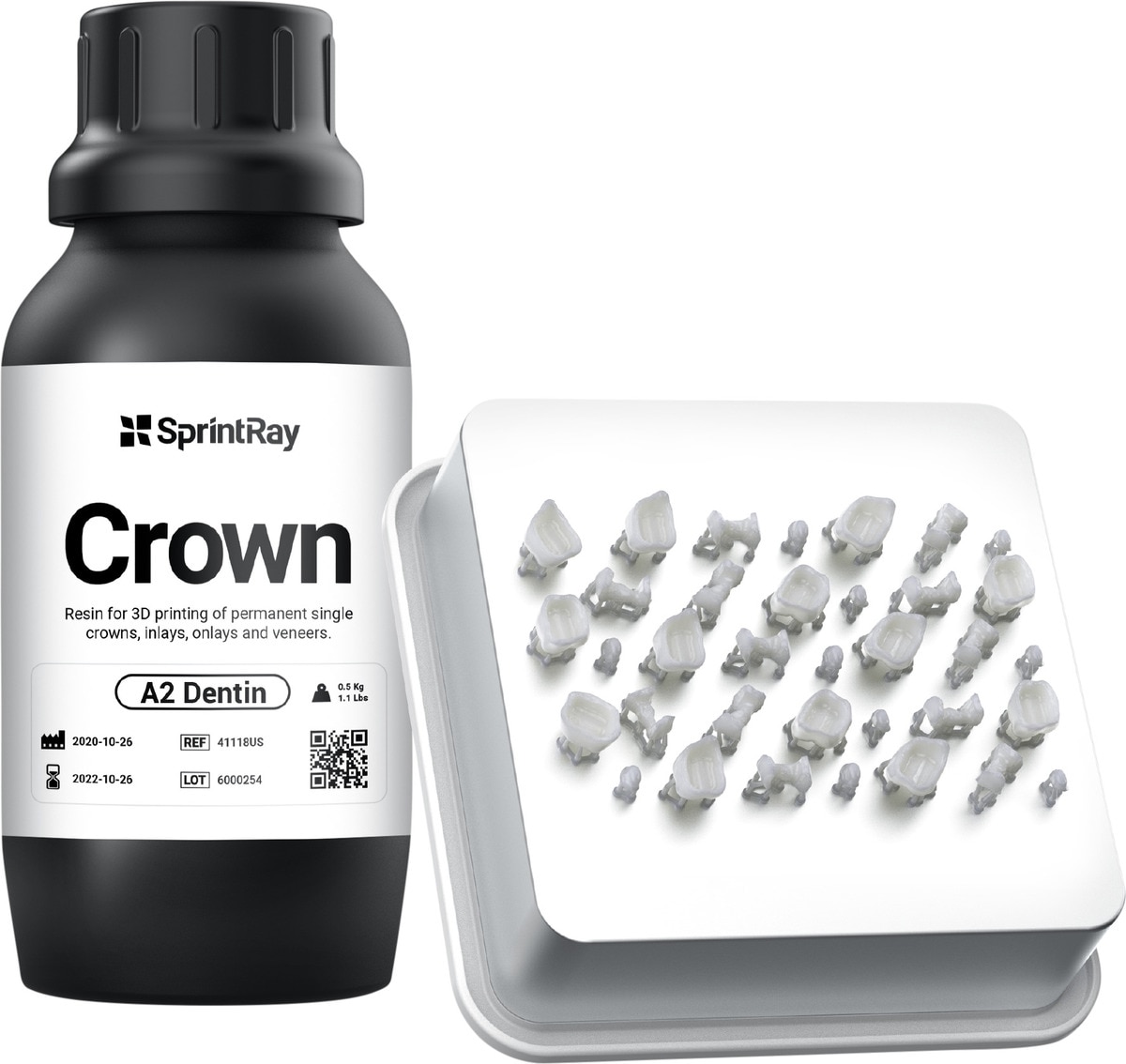 SprintRay Crown - A2 Dentin