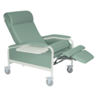 CareCliner Trendelenburg Recliner Vinyl 450lb Capacity Moss Green Each