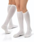 Jobst Sensifoot Compression Diabetic Socks Knee High XS Unisex White