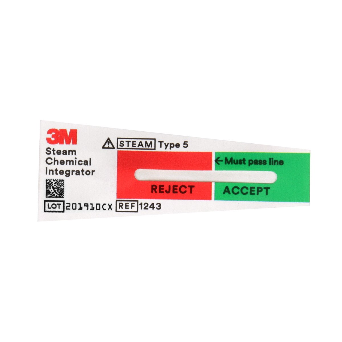 Stoom chemische integrator strips - 1243B, 100 stuks