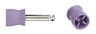 Prophy Cup Petite Webbed - Paars, soft - 144 stuks