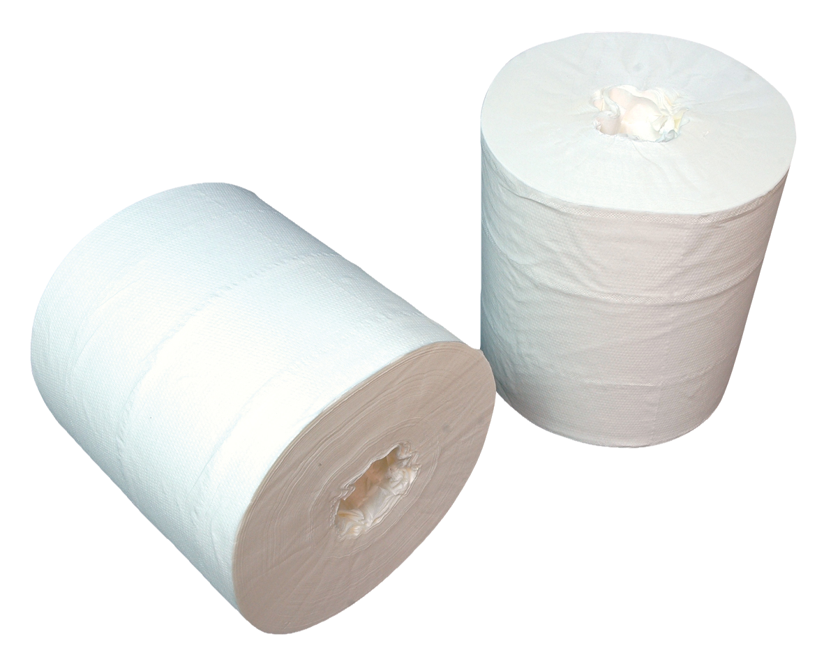 DEHP Towel Roll Midi White 1-Ply 20cm x 280m 6pk