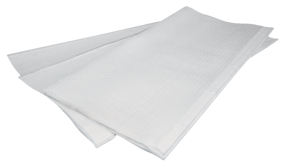 DEHP ZFold Towel 1Ply Recycled White 23 x 25cm 5000pcs 20 x 250pk