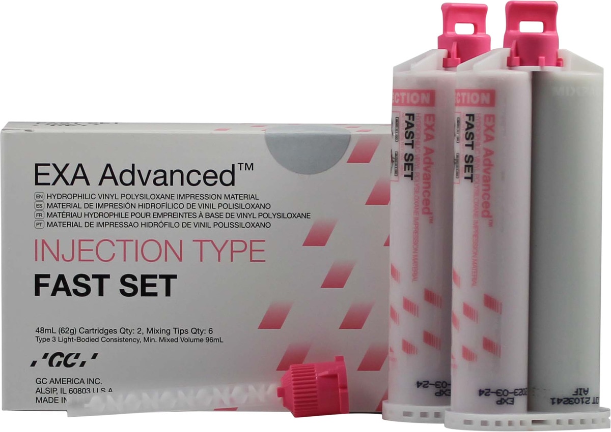 EXA Advanced Injection Fast Set - 2x 48 ml