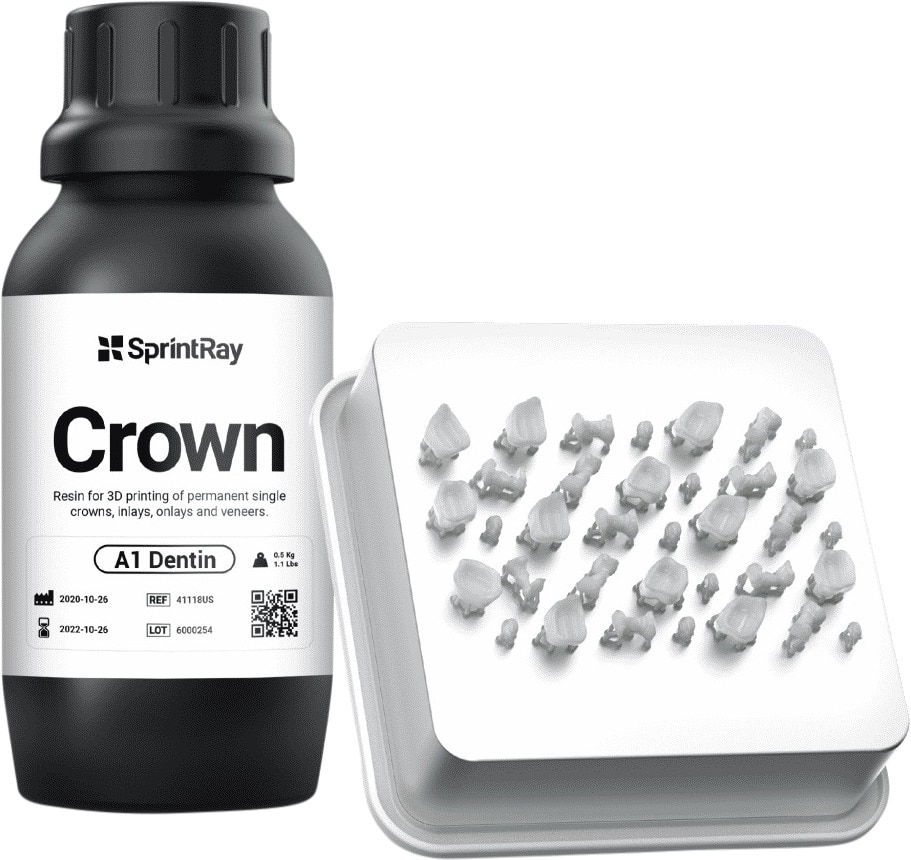 SprintRay Crown - A1 Dentin