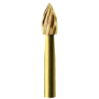 HS Bur TC FG Trim & Finish Flame 7104 5pk