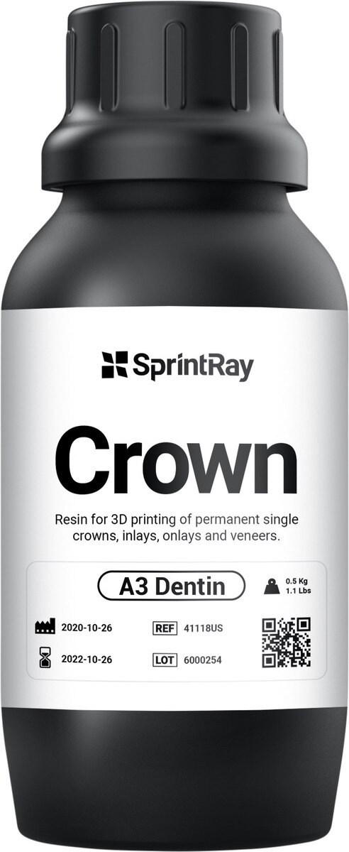 SprintRay Crown - A3 Dentin
