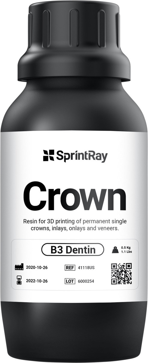 SprintRay Crown - B3 Dentin