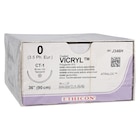 Coated Vicryl Suture 0 36" Polyglactin 910 Braid CT-1 Violet 36/Bx