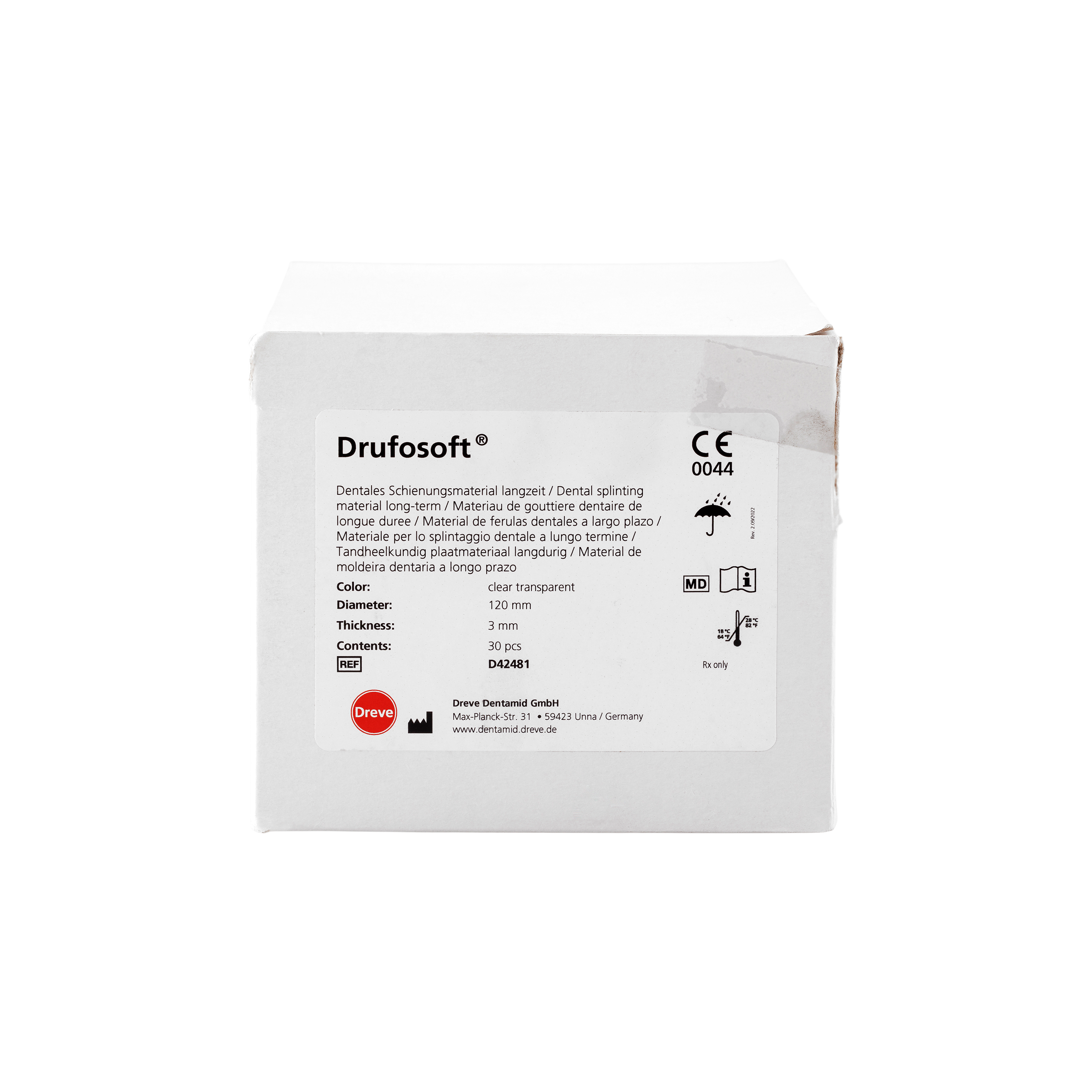 Drufosoft Blanks 120mm 3mm 30pk