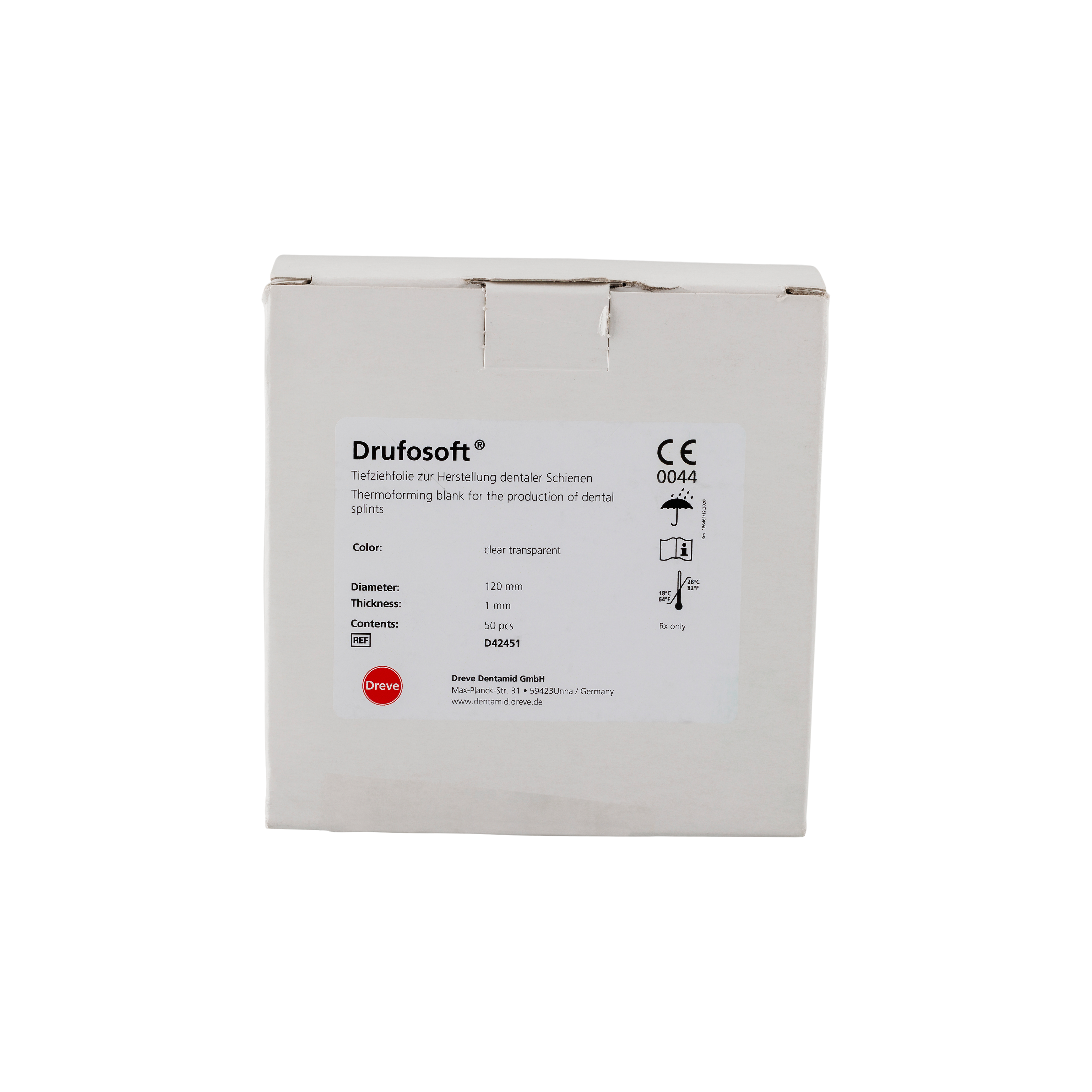 Drufosoft Blanks 120mm 1mm 50pk