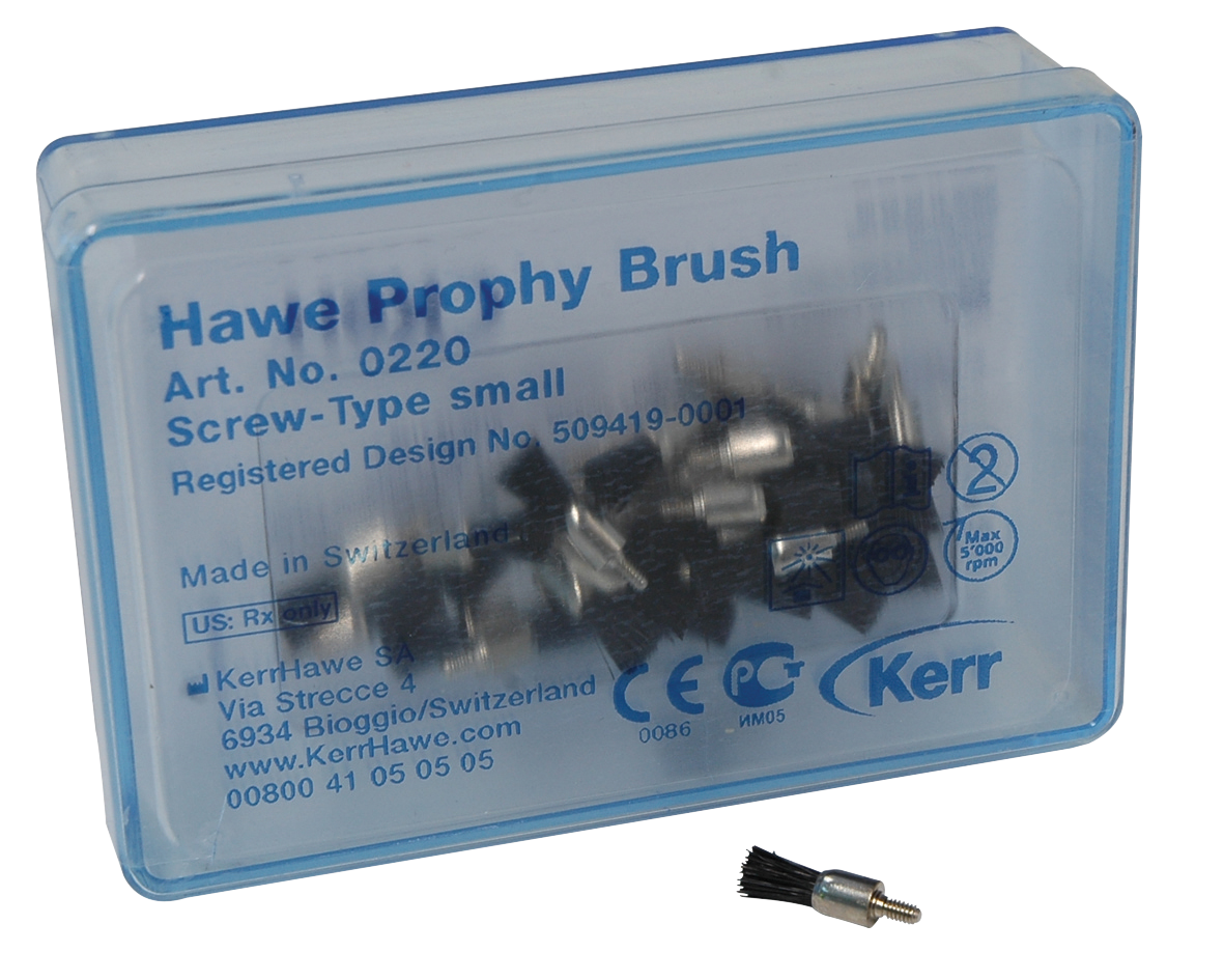 Prophy Brushes Screw Type Small 30pk