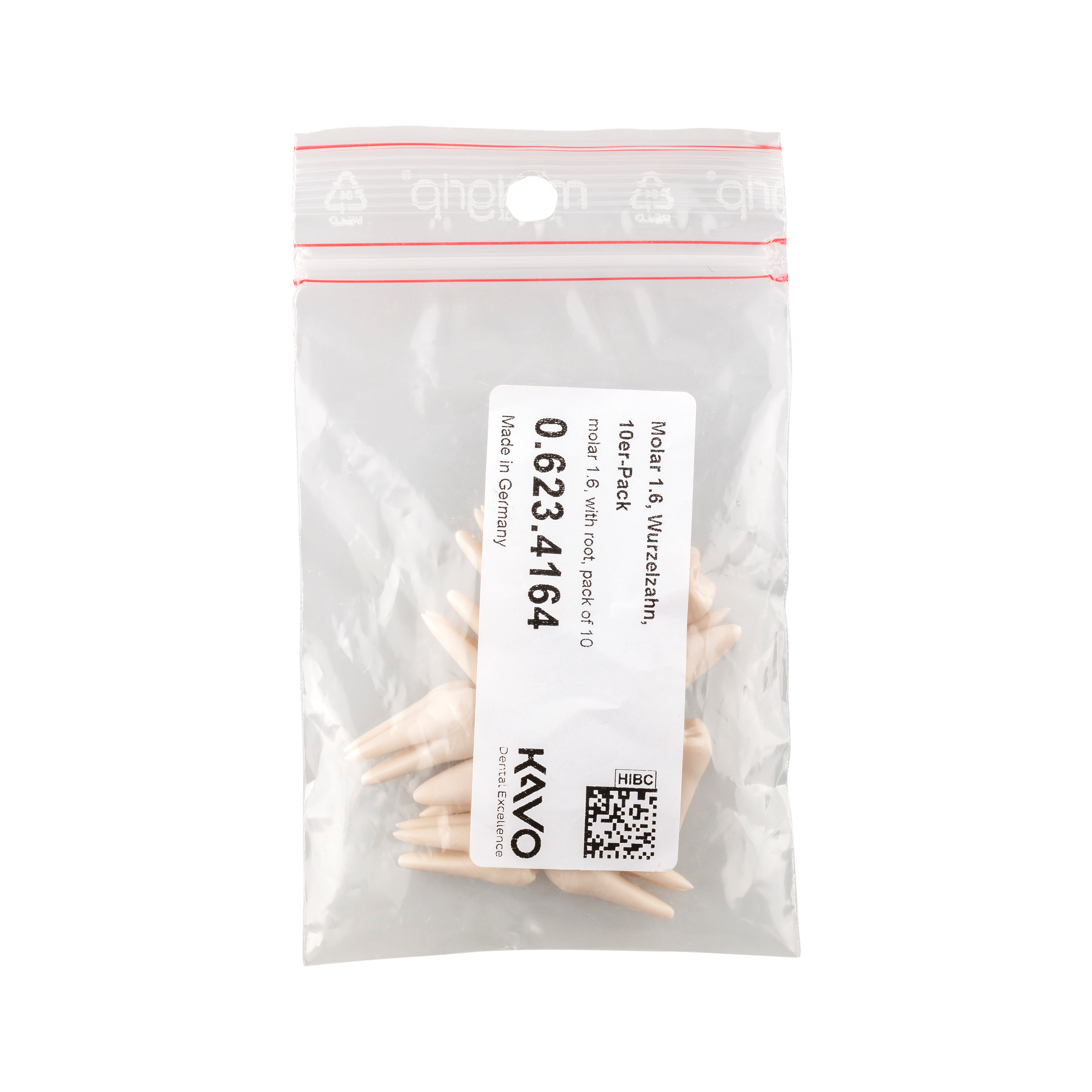 Phantom Head Tooth Snap Root Molar 1.6 10pk