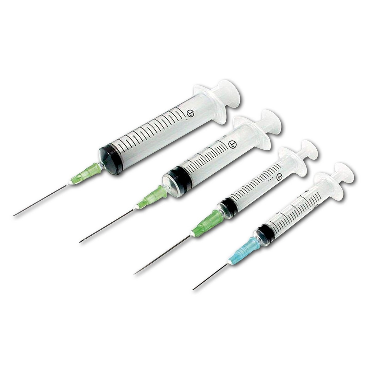 Injectiespuit/naald combinatie - 3 ml, naald 25G 0,50 x 16 mm oranje, per 100 stuks