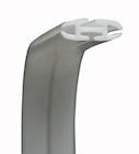Silicone Wound Drain Flat Tip 4-Channel Full Fluted