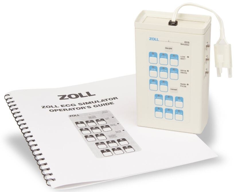 Simulator ECG New For Zoll M & R Series Defibrillators Ea