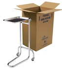 Mayo Stand Hand-Operated Friction Lock / Swivel Casters Each