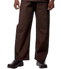 Scrub Pant 1 Pocket X-Large Chocolate Unisex Ea