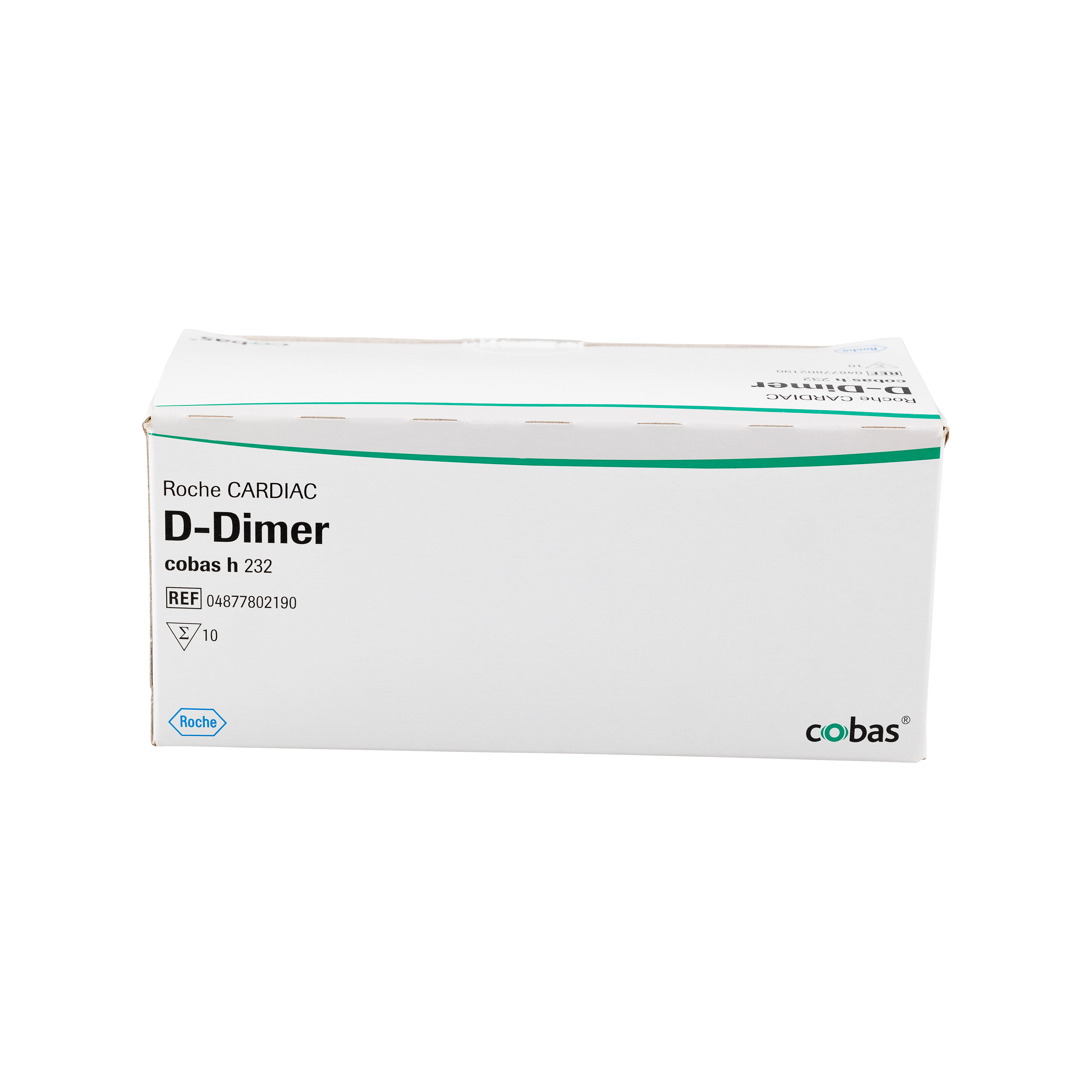 Roche Diagnostics Limited Cardiac D-Dimer Test Strips 10pk BLD351 ...