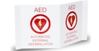 3D Wall Sign New For AED 6x7" Ea