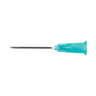 HS Hypodermic Needle Long Bevel Luer Lock 21G Green 0.8 x 25mm 100pk