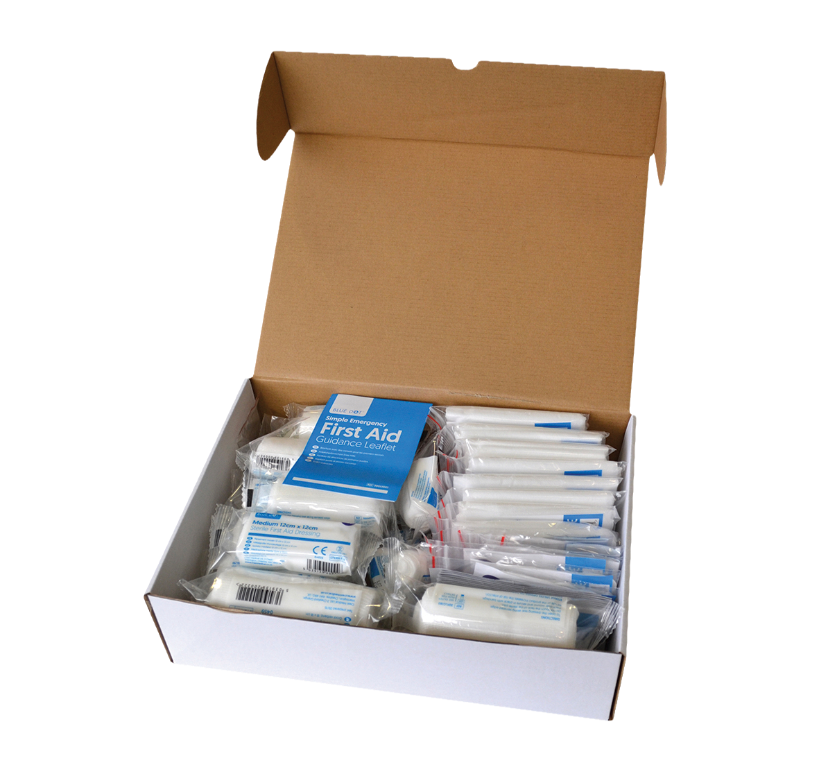 Blue Dot HSE Standard 1-10 Person First-Aid Refill